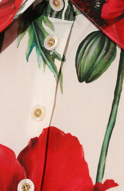 Хлопковая рубашка DOLCE & GABBANA, арт. F5Q05T/HS5NJ, фото 5