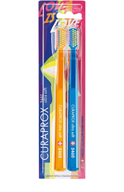 Набор зубных щеток ultrasoft rainbow CURAPROX бесцветного цвета по цене 1800 руб., арт. 7612412424478, фото 2 Набор зубных щеток ultrasoft rainbow CURAPROX, арт. 7612412424478, фото 2