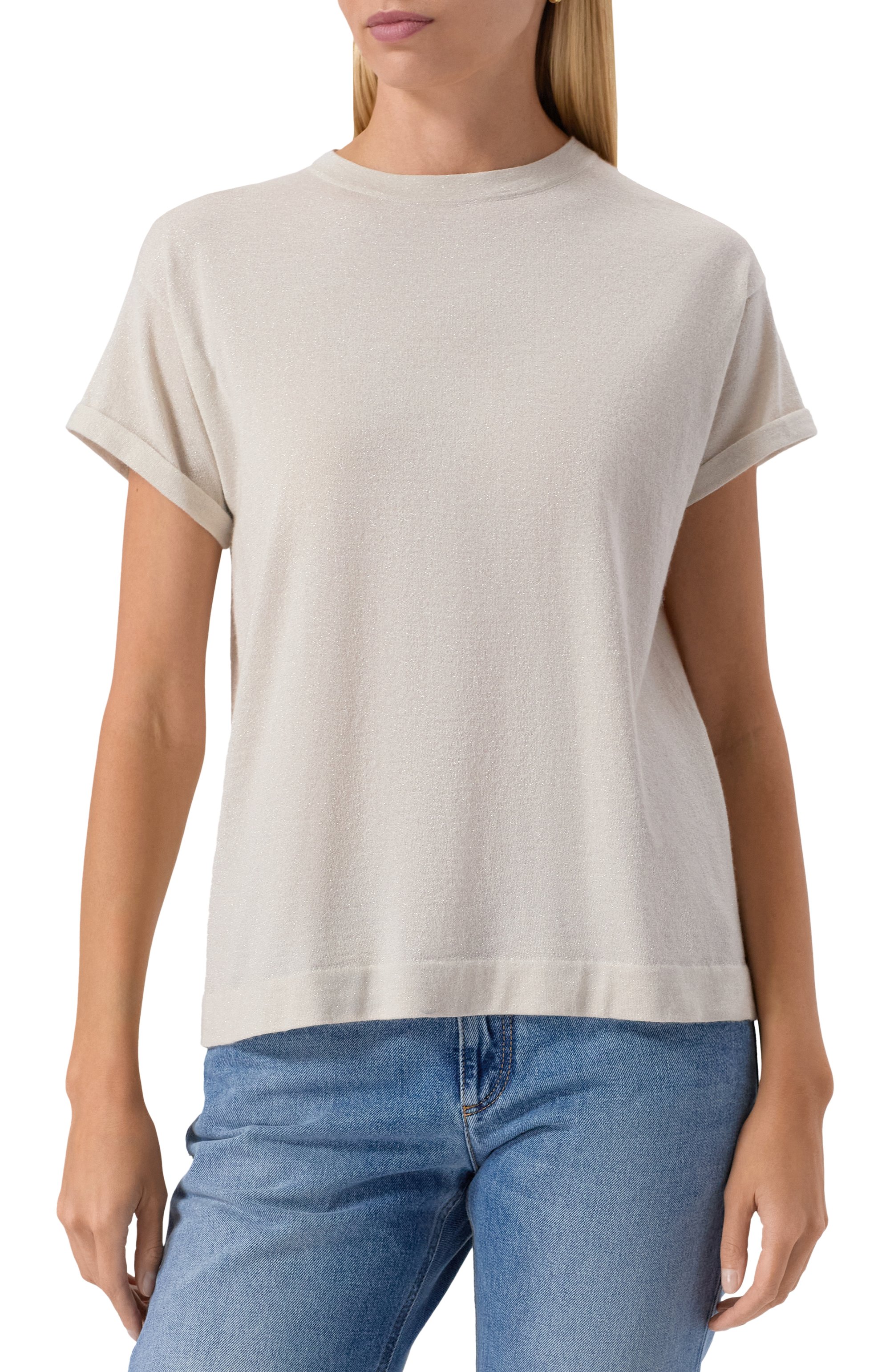 Пуловер из кашемира и шелка BRUNELLO CUCINELLI, арт. M41810000P, фото 3