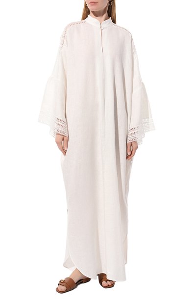 Льняная туника ERMANNO SCERVINO, арт. D444Q619HJC, фото 3