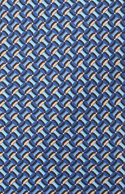 Шелковый галстук LANVIN синего цвета по цене 12600 руб., арт. 2812/TIE, фото 3 Шелковый галстук LANVIN, арт. 2812/TIE, фото 3
