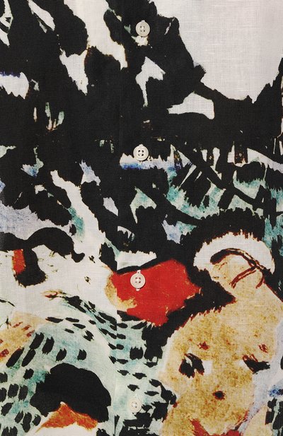 Рубашка изо льна и хлопка CARNE BOLLENTE, арт. SS24SSS0101, фото 5