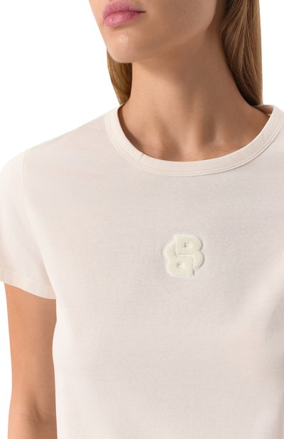 Хлопковая футболка BOSS, арт. 50534800, фото 5