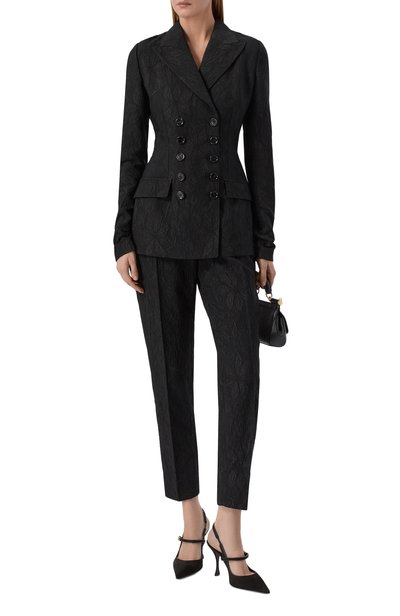 Жакет из вискозы и шерсти DOLCE & GABBANA, арт. F27HDT/FJCAN, фото 2