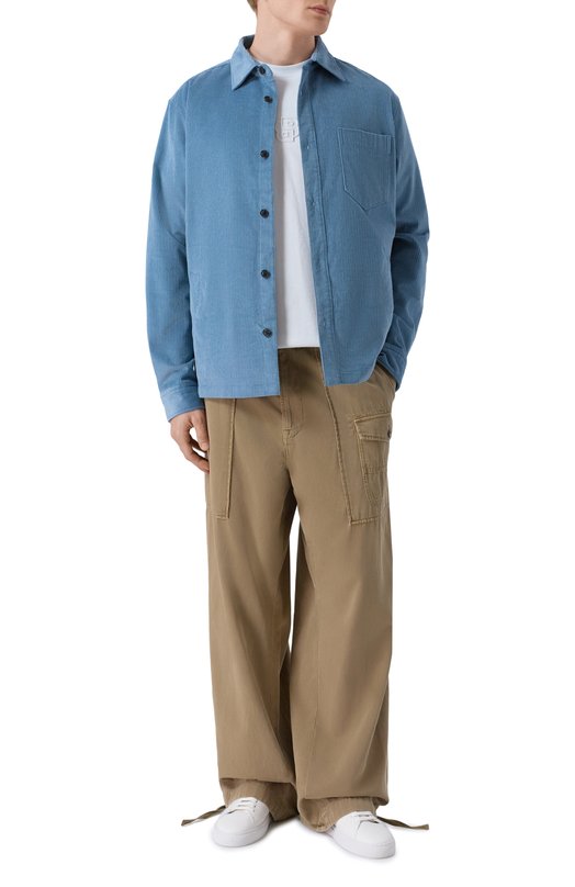 Хлопковая футболка BOSS 50555106 Белый  50555106 Фото 2