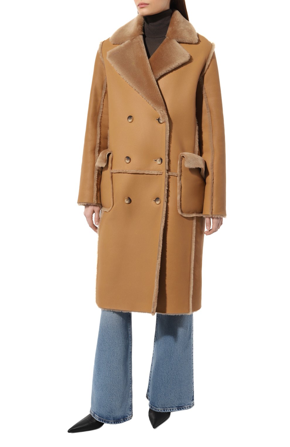 Двусторонняя дубленка LUDA NIKISHINA, арт. FC/NATA/np-mr/beige, фото 3