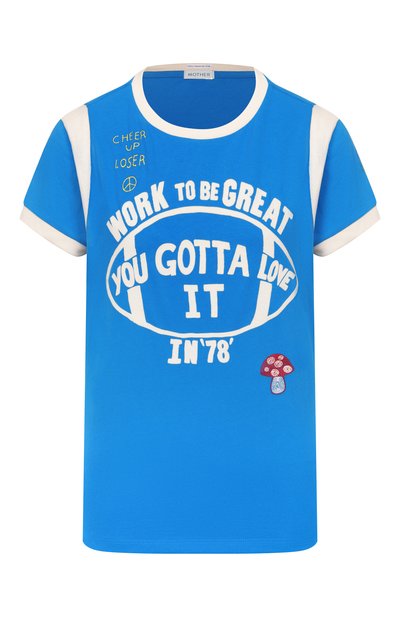 Женская хлопковая футболка MOTHER, арт. 81601-1574