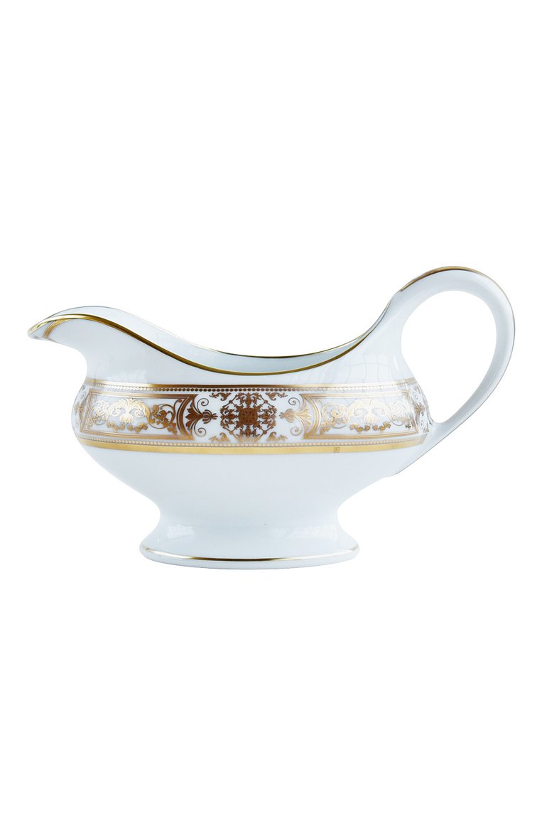 Соусник aux rois or  BERNARDAUD золотого цвета, арт. 1847/133 | Фото 1 (Коллекция: Aux Rois Or; Нос: Не проставлено; Региональные ограничения белый список (Axapta Mercury): Не проставлено; Ограничения доставки: fragile-2)