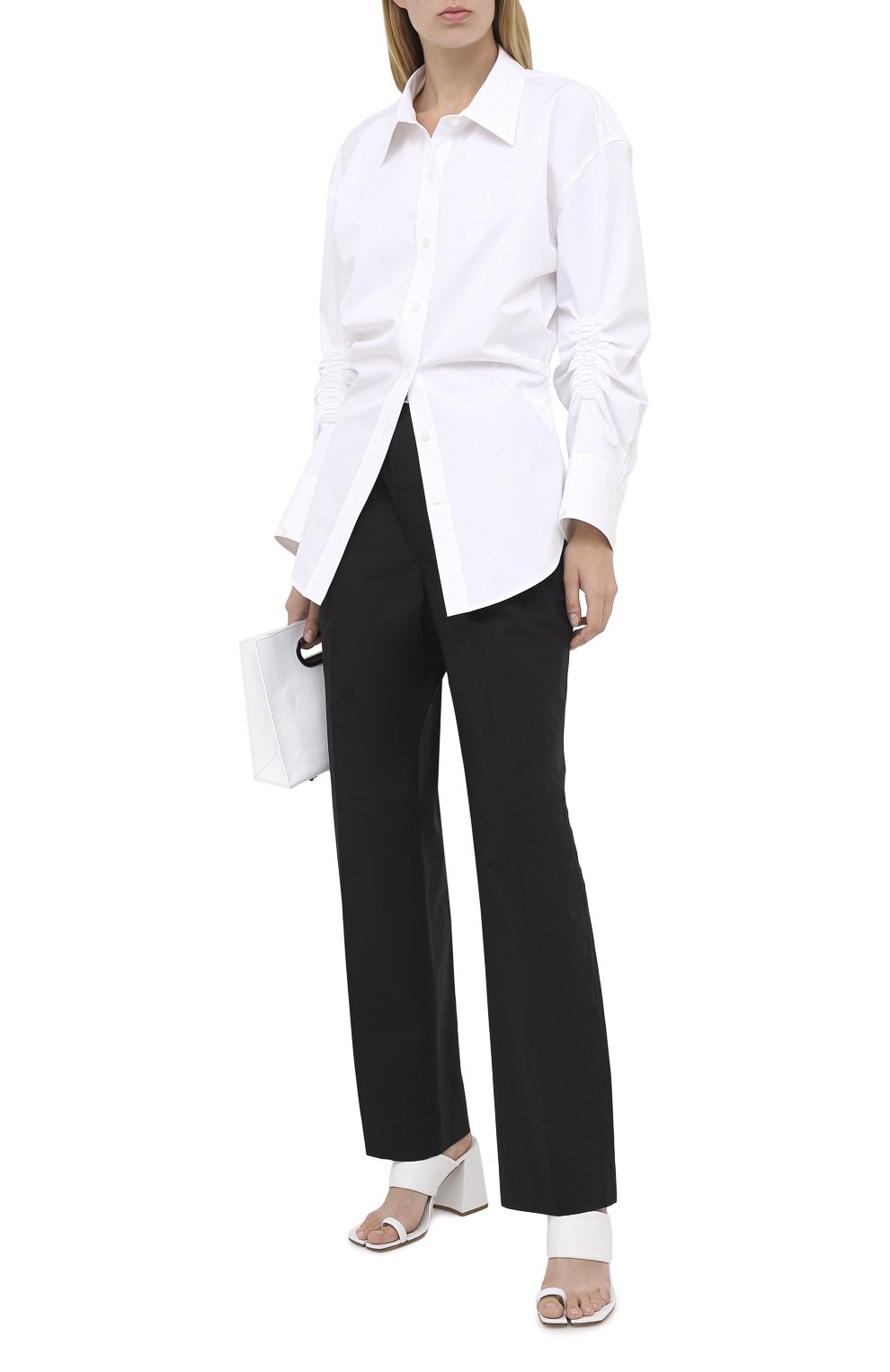 Хлопковые брюки ALEXANDER WANG, арт. 4WC2204047, фото 2