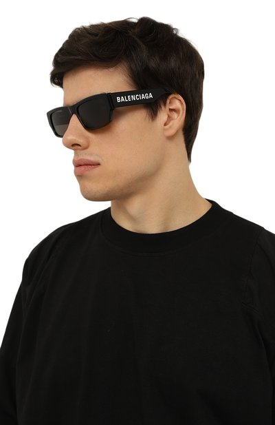 Солнцезащитные очки BALENCIAGA черного цвета по цене 42700 руб., арт. BB0261SA 001, фото 3 Солнцезащитные очки BALENCIAGA, арт. BB0261SA 001, фото 3