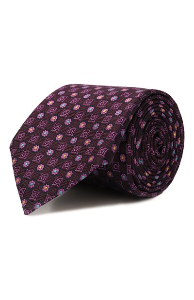 Шелковый галстук CANALI, арт. 18/HJ03778, фото 1