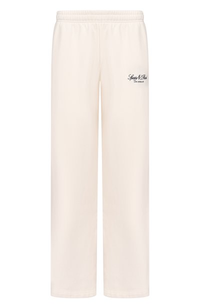 Мужские хлопковые брюки SPORTY AND RICH, арт. PA07176269WH37