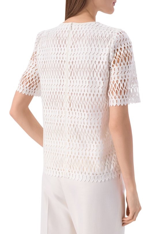 Топ MVST M26.2PW.B029/F130 JUMB0 RICAMI Белый  M26.2PW.B029/F130 JUMB0 RICAMI Фото 4