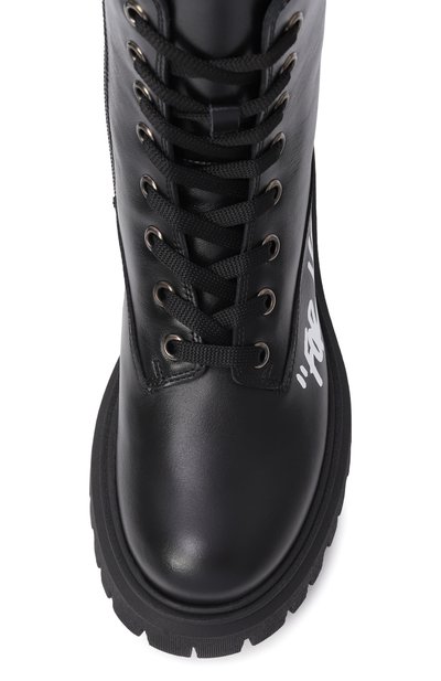 Кожаные ботинки OFF-WHITE, арт. 0GID002F25LEA0011001/29-33, фото 4