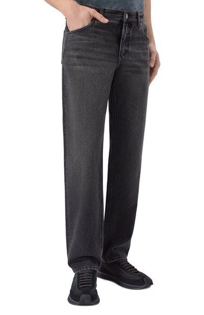 Джинсы luxury DOLCE & GABBANA темно-серого цвета по цене 89950 руб., арт. GYQFCD/G80M9, фото 3 Джинсы luxury DOLCE & GABBANA, арт. GYQFCD/G80M9, фото 3