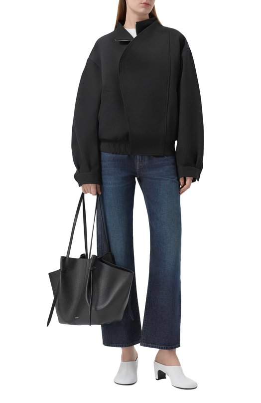 Сумка-тоут Mochi large Yuzefi LARGE M0CHI/PEBBLE GRAIN LEATHER Чёрный  LARGE M0CHI/PEBBLE GRAIN LEATHER Фото 3