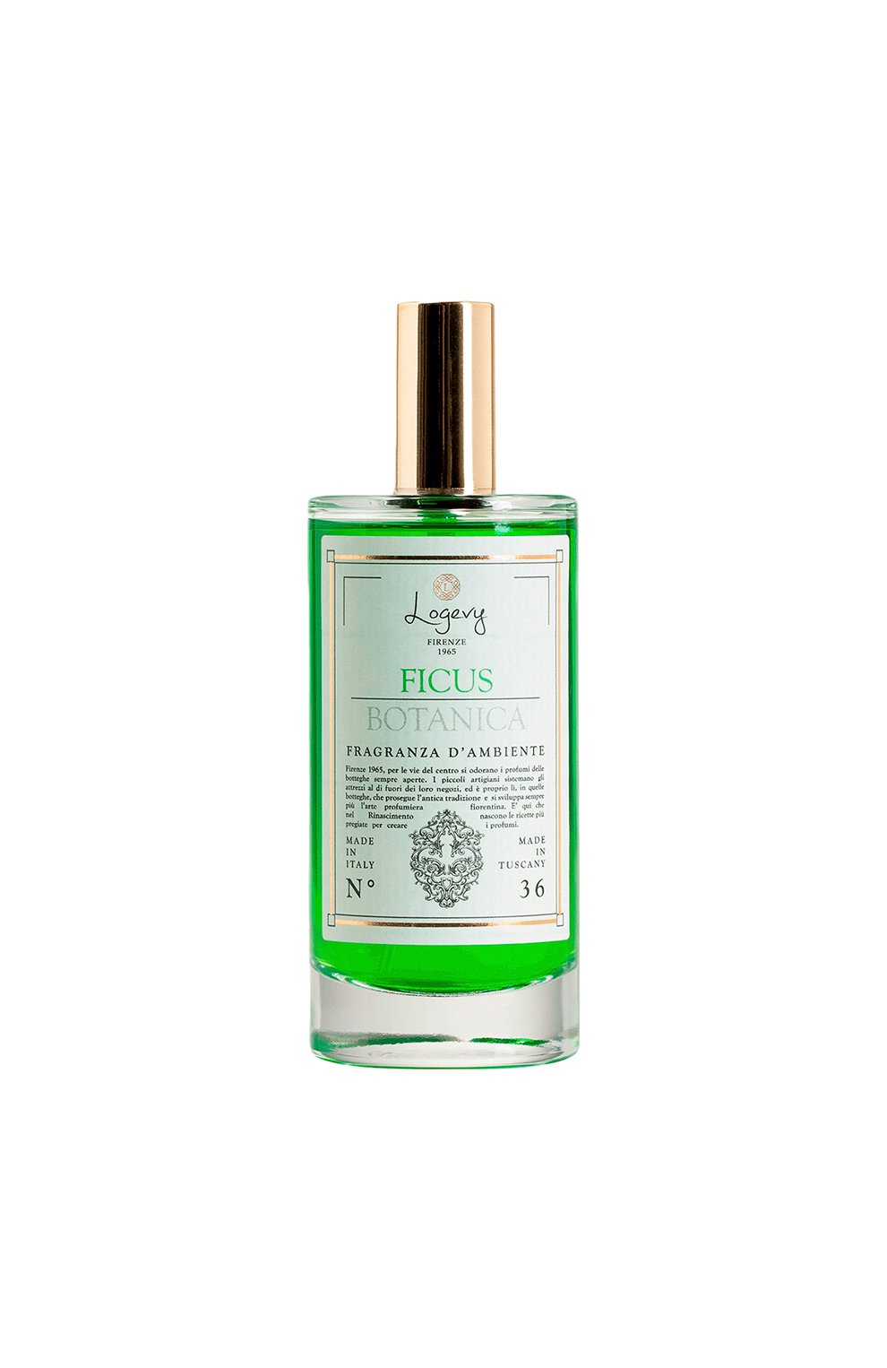 Экоспрей для дома ficus botanica / "листья фикуса" (100ml) LOGEVY FIRENZE 1965, арт. 8050519370592, фото 1