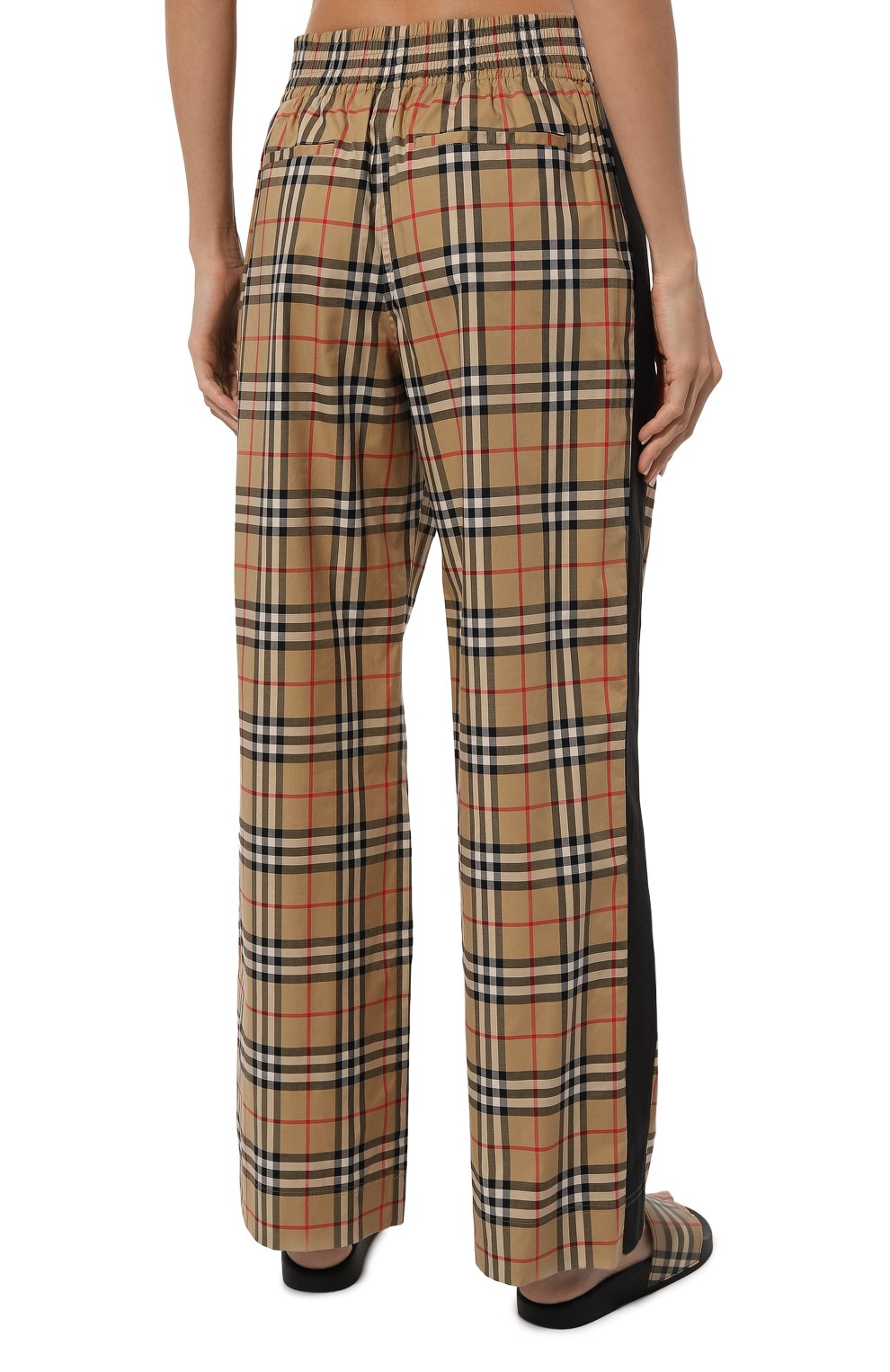 Хлопковые брюки BURBERRY, арт. 8040597, фото 4
