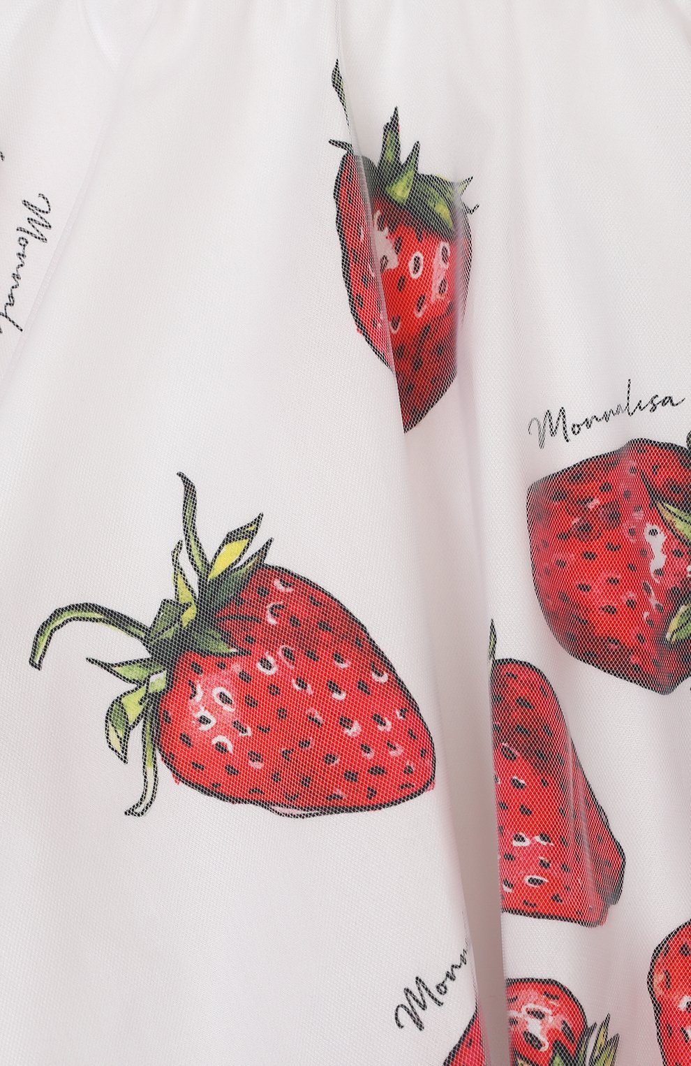 Хлопковая юбка MONNALISA, арт. 117707, фото 3