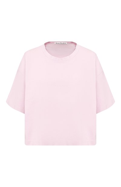 Женская хлопковая футболка ACNE STUDIOS, арт. AL0054