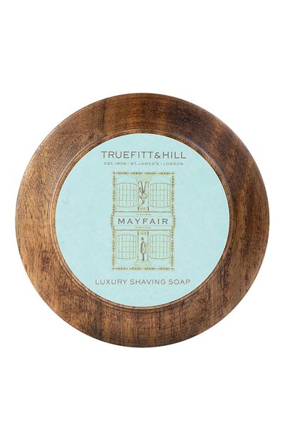 Мужская люкс-мыло для бритья mayfair в деревянной чаше (100g) TRUEFITT AND HILL, арт. 01152