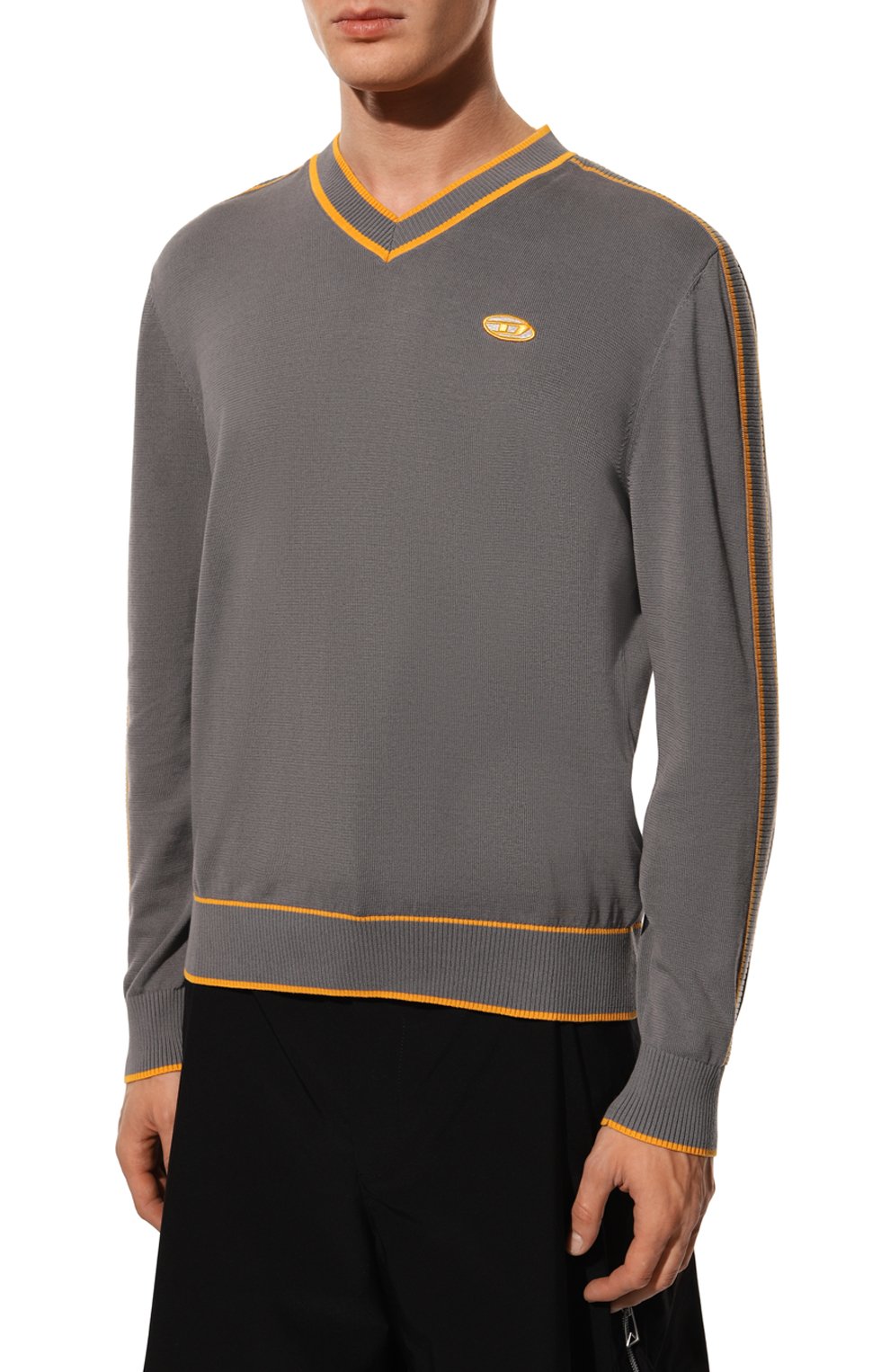 Хлопковый пуловер DIESEL, арт. A06738/0LFAM, фото 3