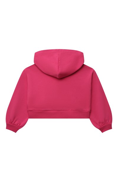 Укороченное худи из хлопка DIESEL, арт. J00621-0IAJH, фото 2