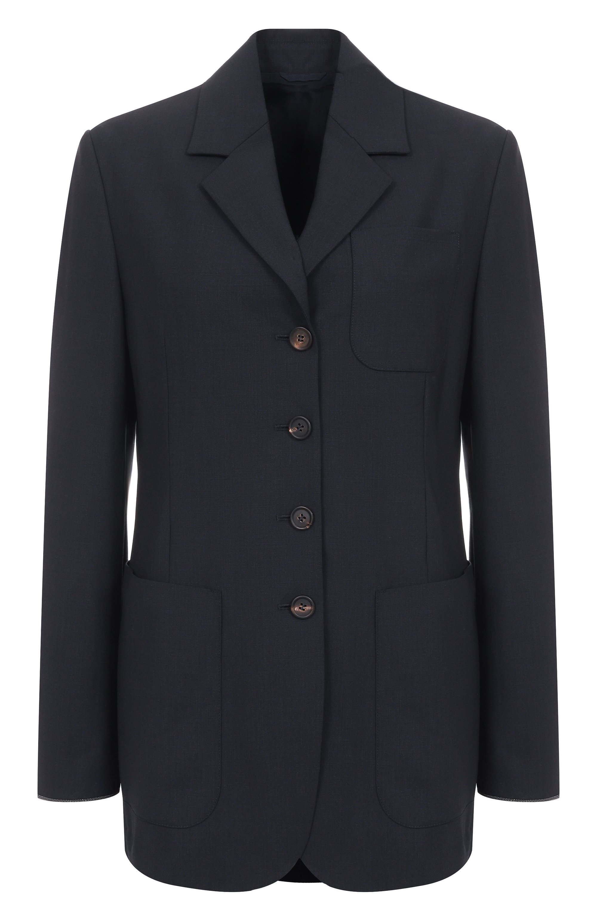 Шерстяной жакет BRUNELLO CUCINELLI, арт. M0W077127P, фото 1