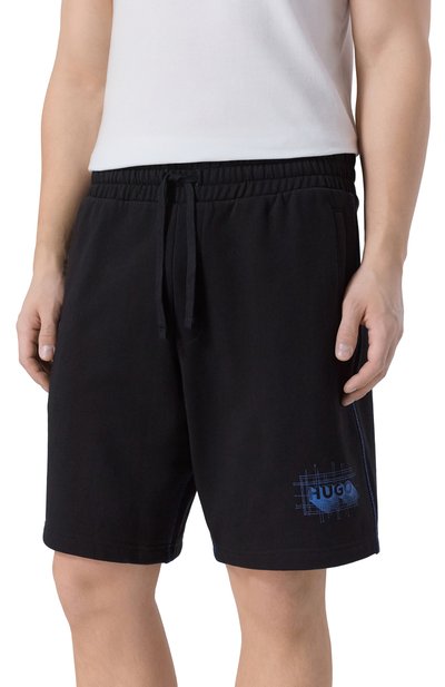 Хлопковые шорты HUGO BLUE, арт. 50553499, фото 3