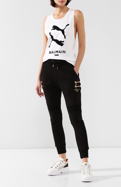 Майка puma x balmain PUMA белого цвета по цене 10900 руб., арт. 59688802, фото 2 Майка puma x balmain PUMA, арт. 59688802, фото 2