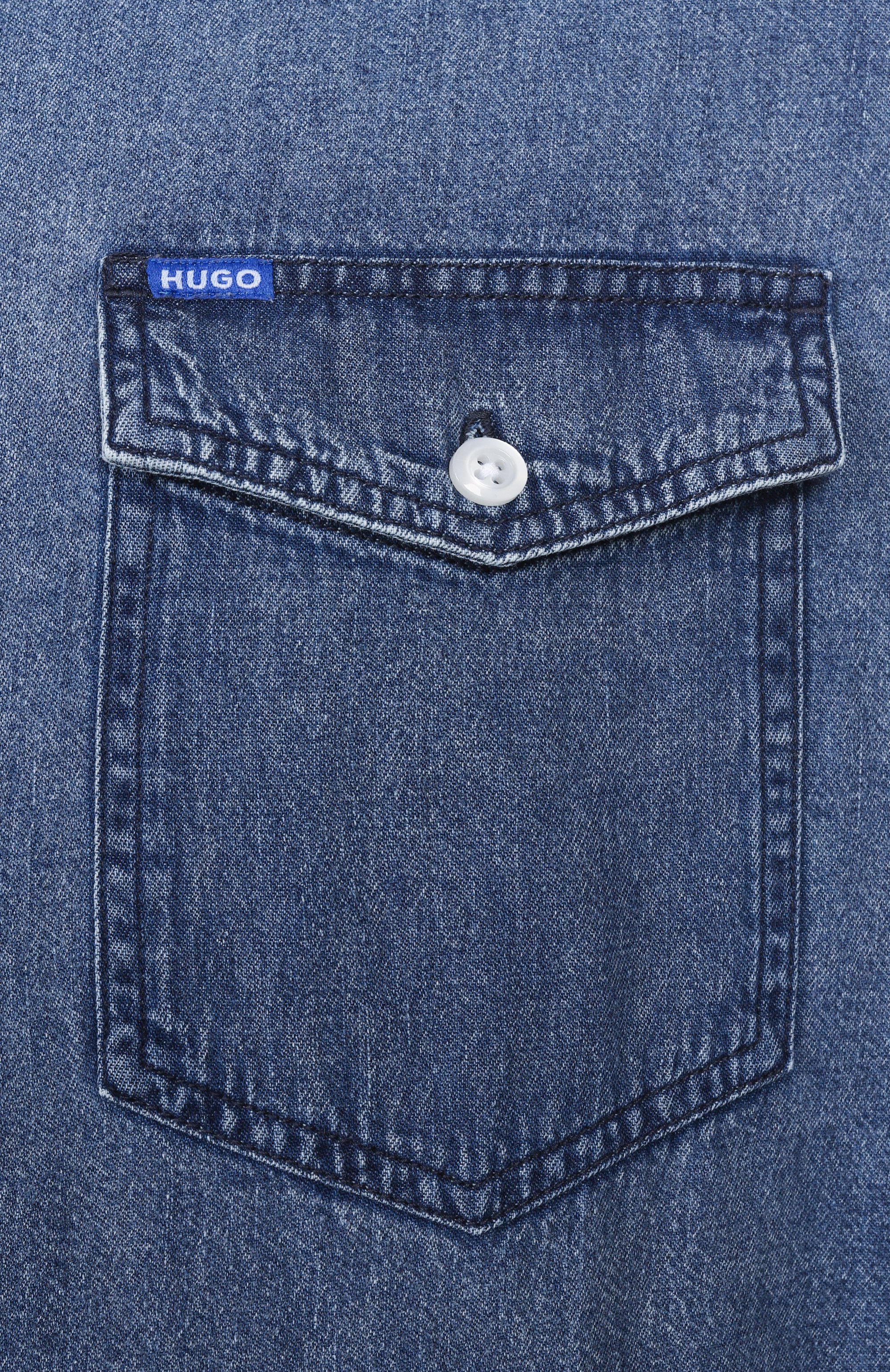 Джинсовая рубашка HUGO BLUE, арт. 50534162, фото 6