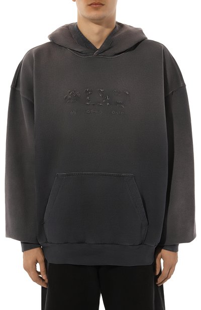 Хлопковое худи AN OTHER DATE, арт. F40DMAHS060, фото 3