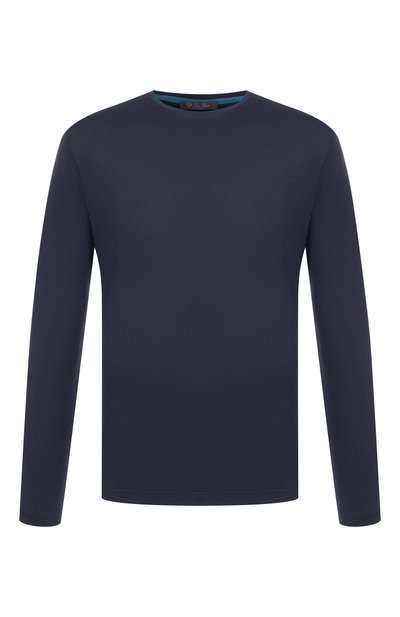 Мужская лонгслив из шелка и хлопка LORO PIANA, арт. FAF6129