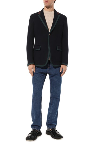 Хлопковый пиджак GUCCI, арт. 502525 Z430F, фото 2