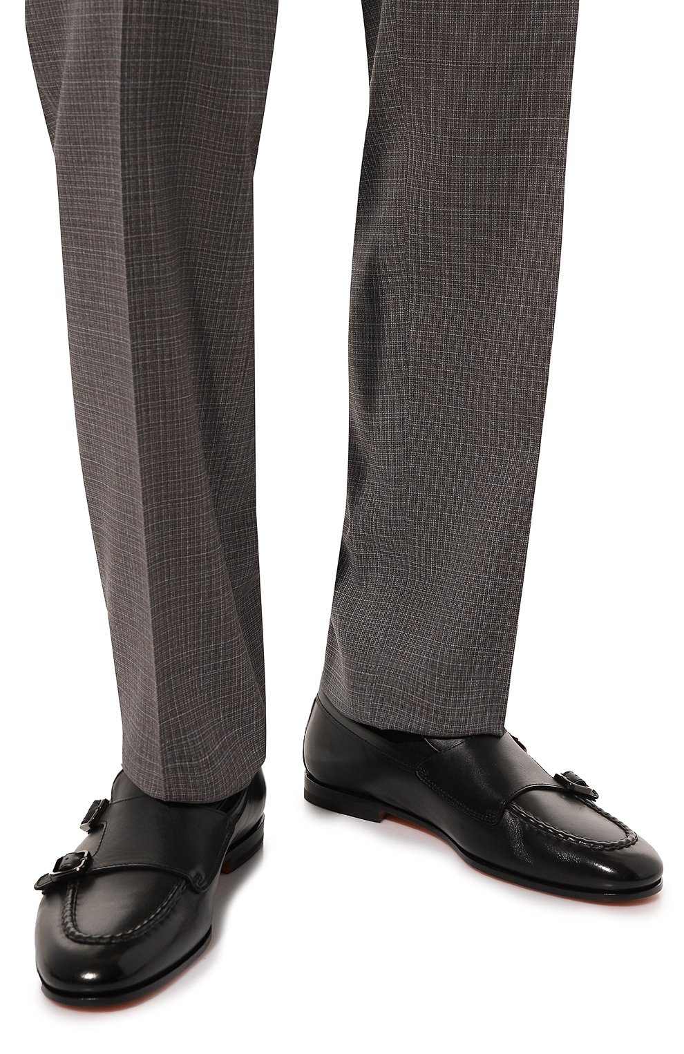 Кожаные монки carlos SANTONI, арт. MCNG18003SA4BSLFN01, фото 3