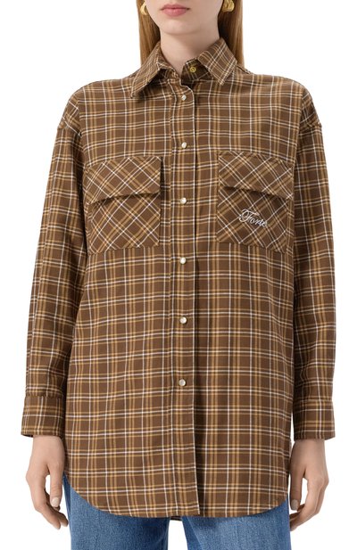 Хлопковая рубашка FORTE DEI MARMI COUTURE, арт. 24WF3102, фото 3