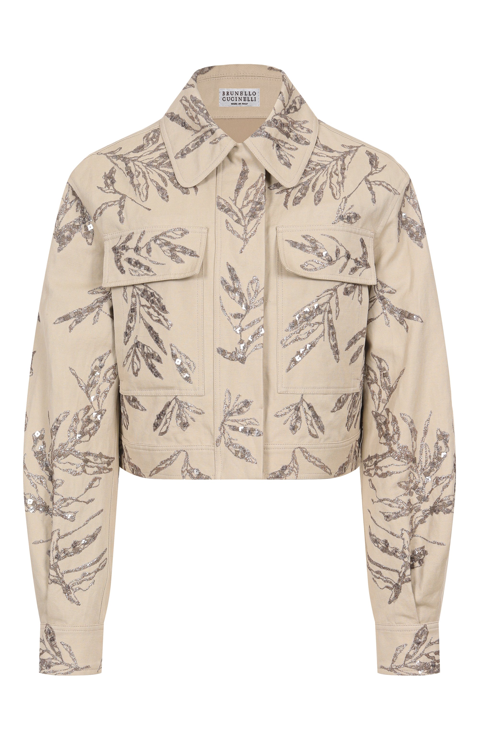 Куртка с отделкой пайетками BRUNELLO CUCINELLI, арт. MH544HH606, фото 1