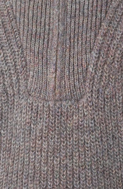 Свитер ISABEL MARANT ETOILE серого цвета по цене 33850 руб., арт. PU1109-19A064E/MYCLAN, фото 5 Свитер ISABEL MARANT ETOILE, арт. PU1109-19A064E/MYCLAN, фото 5