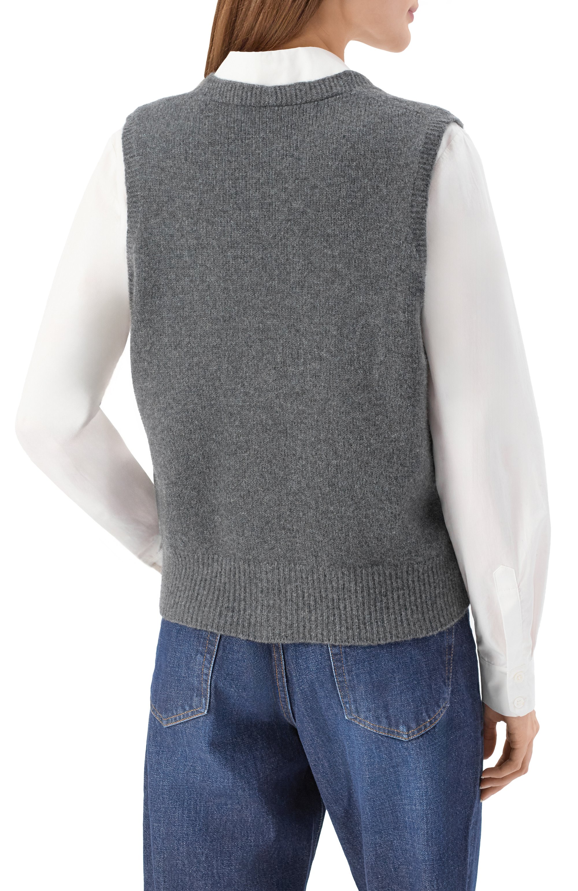 Кашемировый жилет EMPORIO ARMANI, арт. EW002612/AF18850/08009, фото 4