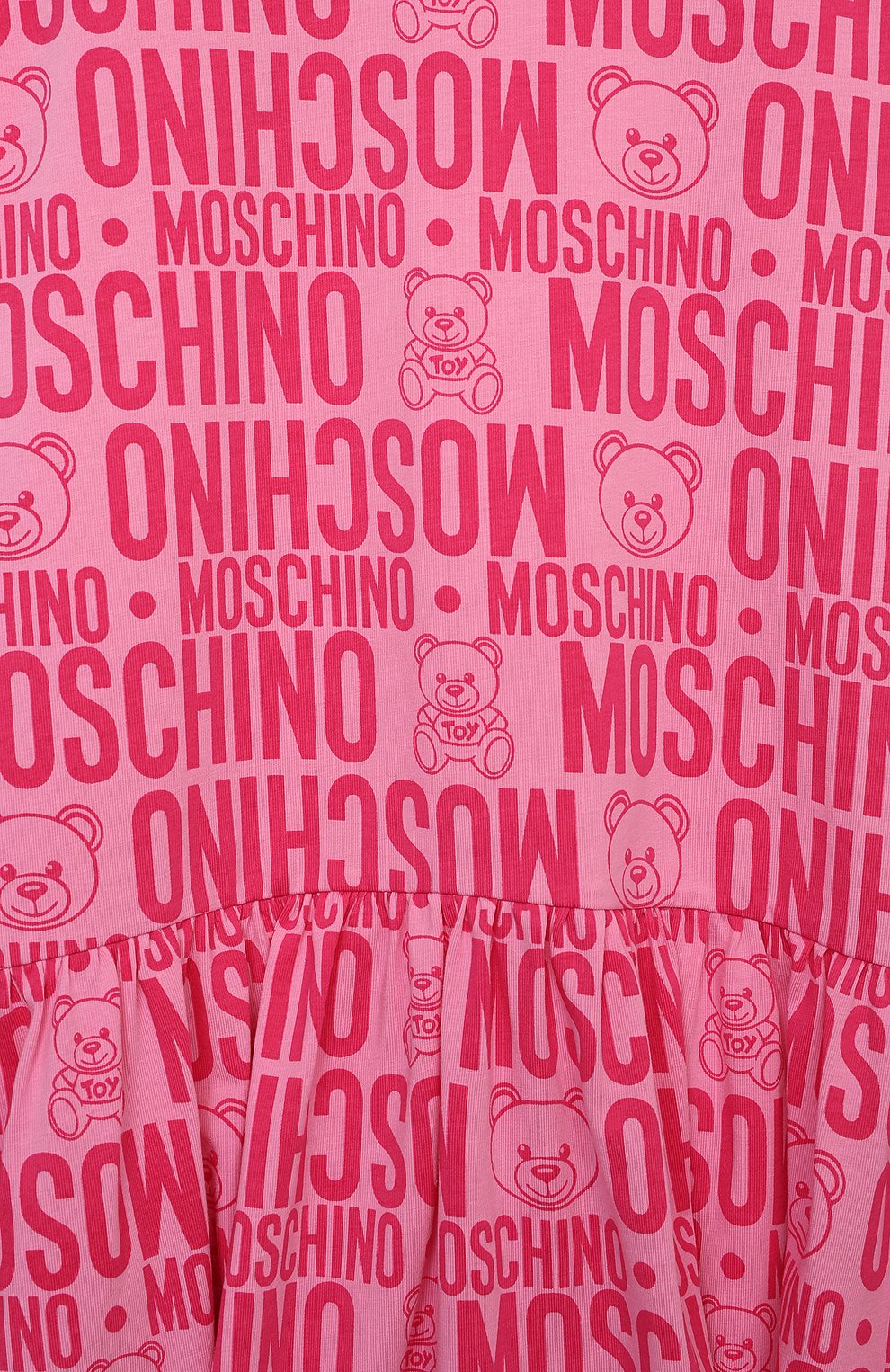 Хлопковое платье MOSCHINO, арт. HDV0A5/LBB59/10A-14A, фото 3
