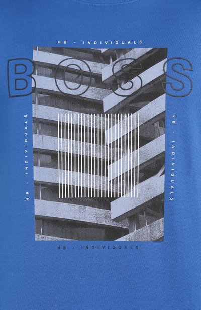 Хлопковая футболка BOSS, арт. 50427851, фото 5