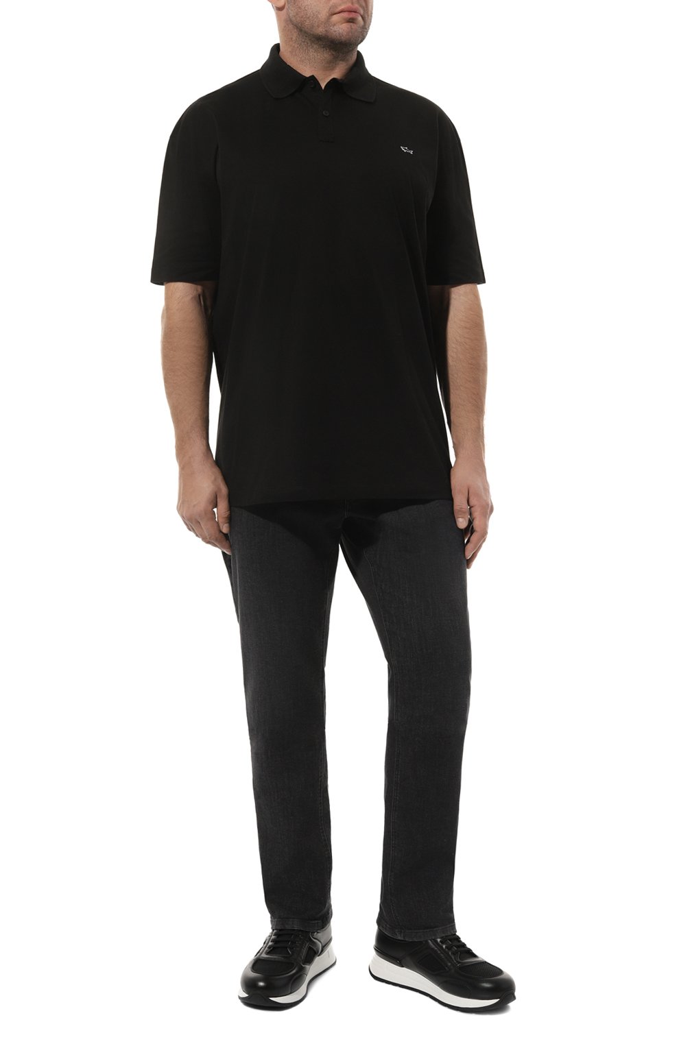 Хлопковое поло PAUL&SHARK, арт. C0P1013, фото 2