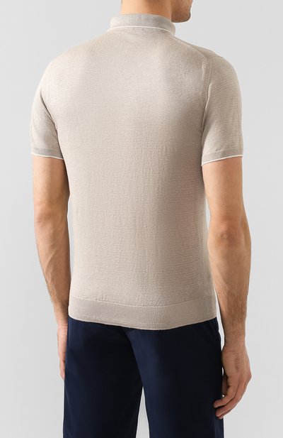 Льняное поло LORO PIANA, арт. FAI9942, фото 4