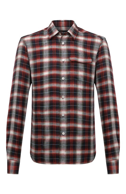 

Льняная рубашка Kiton, Разноцветный