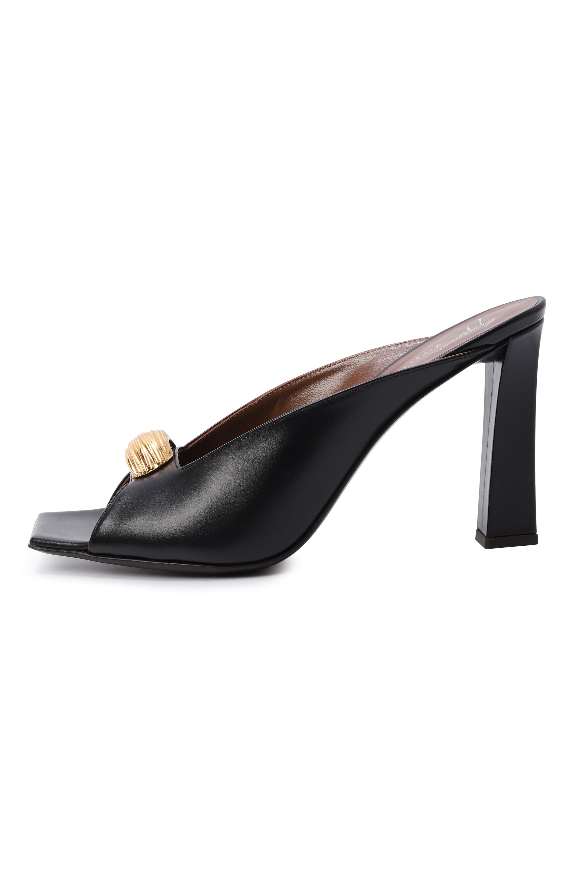 Кожаные мюли gz mya 90 GIUSEPPE ZANOTTI DESIGN, арт. E600027, фото 4