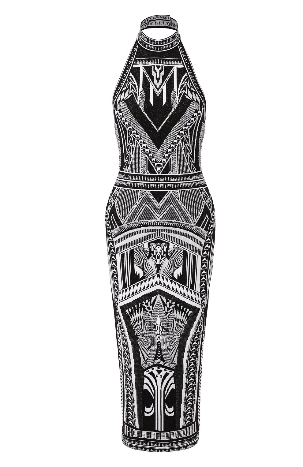 Платье BALMAIN черного цвета по цене 214500 руб., арт. TF16520/K011, фото 1 Платье BALMAIN, арт. TF16520/K011, фото 1