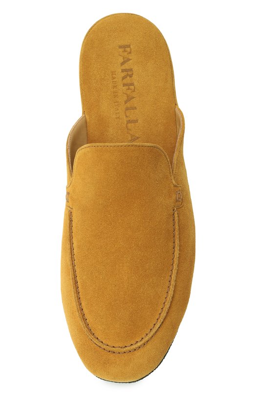 Замшевые домашние туфли Farfalla C19I/SUEDE Коричневый  C19I/SUEDE Фото 6