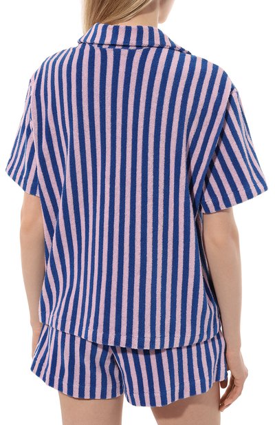 Рубашка MC2 SAINT BARTH сиреневого цвета по цене 16750 руб., арт. SHEILA, фото 4 Рубашка MC2 SAINT BARTH, арт. SHEILA, фото 4