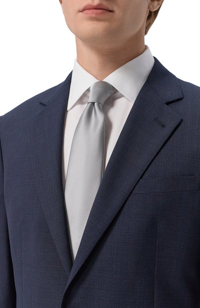 Мужской шелковый галстук GIORGIO ARMANI, арт. 360054/3R901
