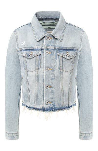 Женская джинсовая куртка OFF-WHITE, арт. 0WYE008R197730577100